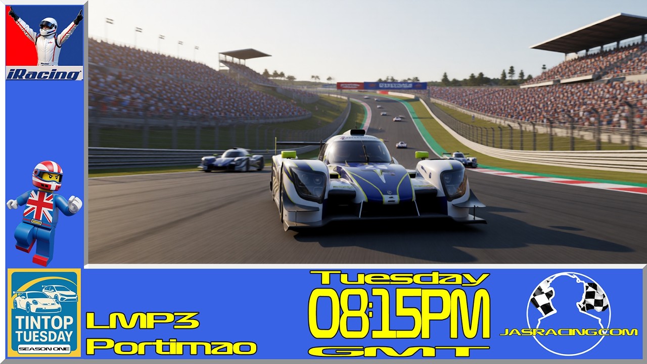 Just Average SimRacing presents Tintop Tuesday - LMP3 and TCR - Week 10