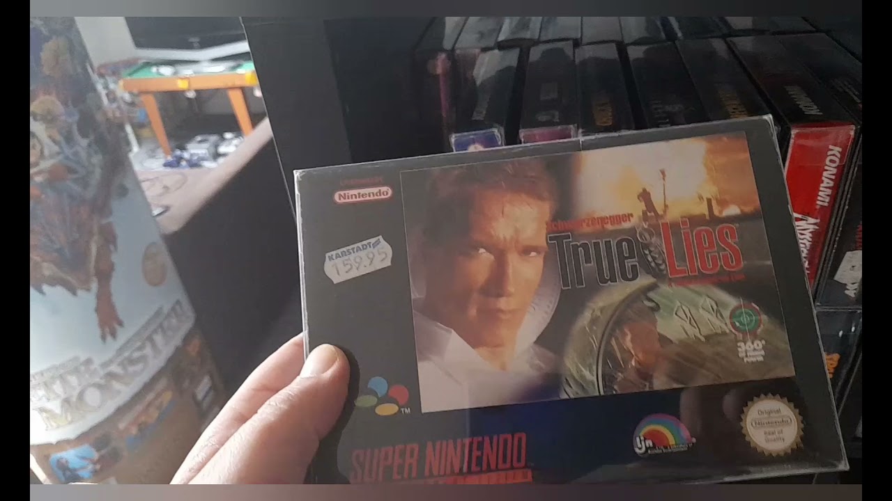 Unsere Super Nintendo Sammlung !! Snes Teil 1