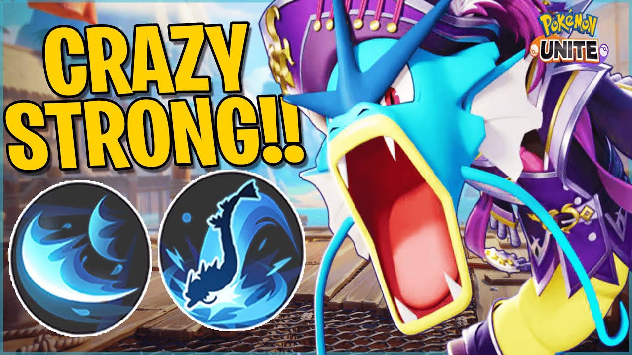 I Kinda Love AQUA TAIL Gyarados After Buffs!! | Pokemon Unite