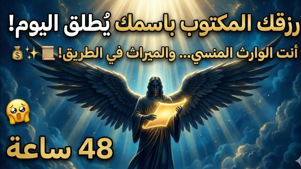 رزقك المكتوب باسمك في خزائن الله | البشارة التي ستغير حياتك خلال 48 ساعة