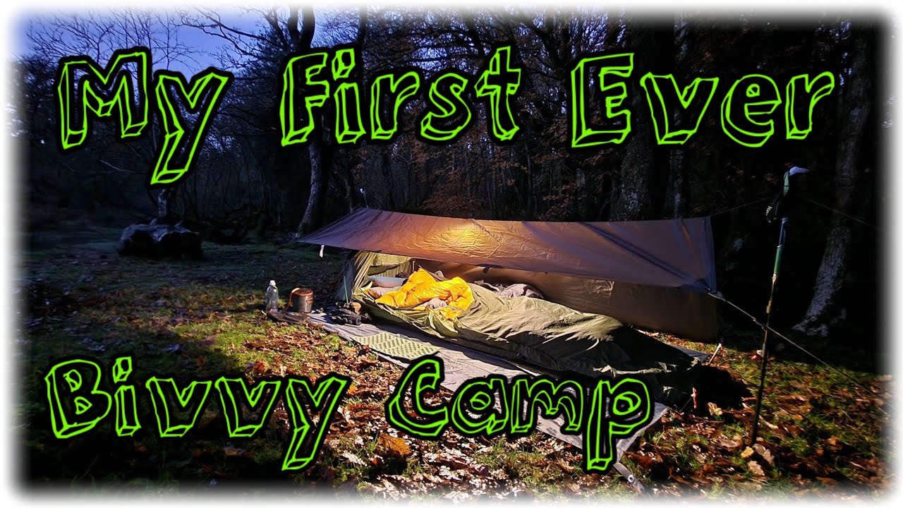 My First Bivvy Camp #bivvycamp #wildcamping #ultralight #snugpack