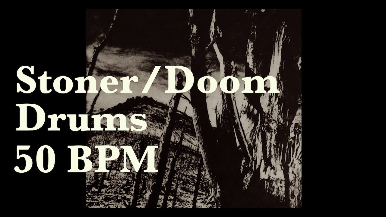 Stoner / Doom / Sludge Metal Drum Track 50 bpm