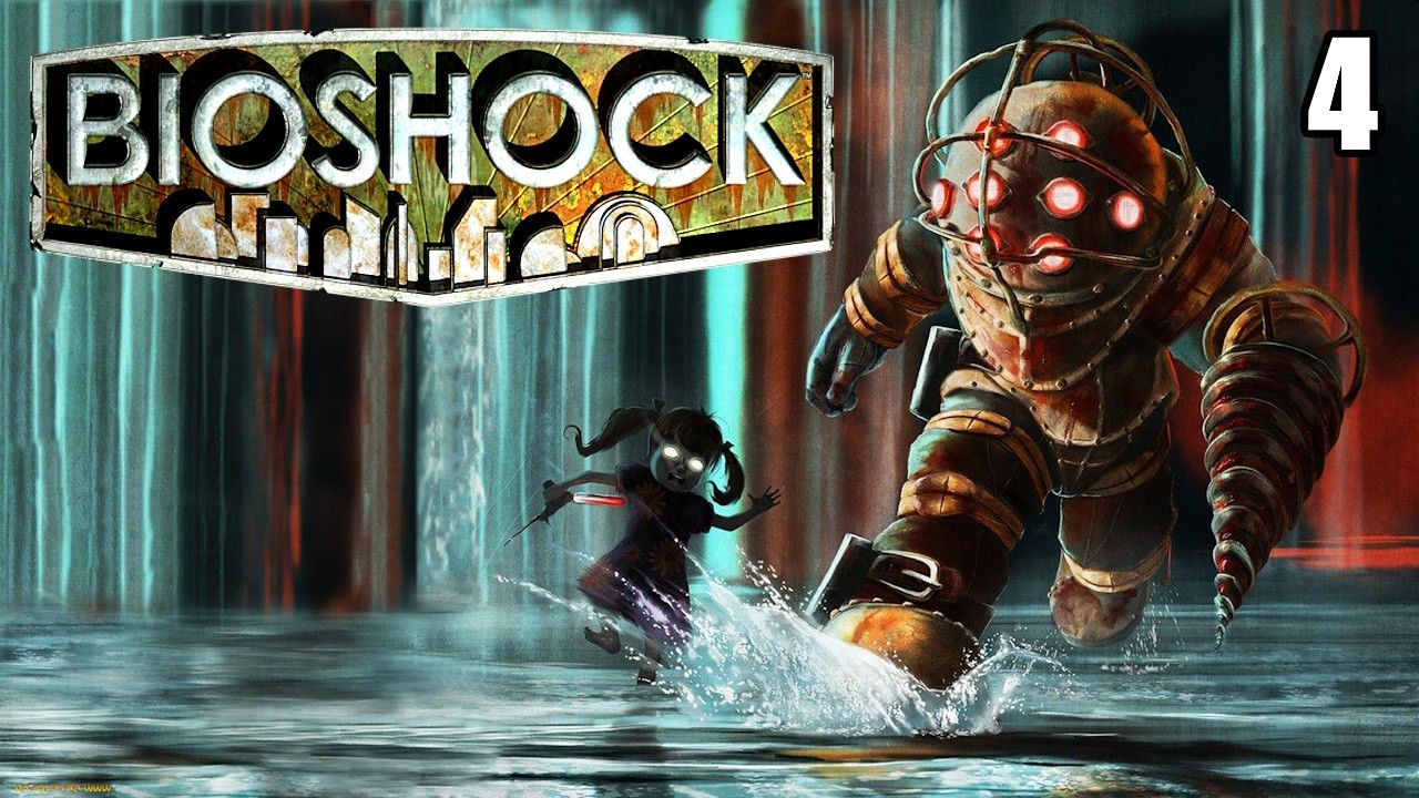 #4 BioShock 2007 \ БиоШок 2007 ( шутер с элементами рпг)