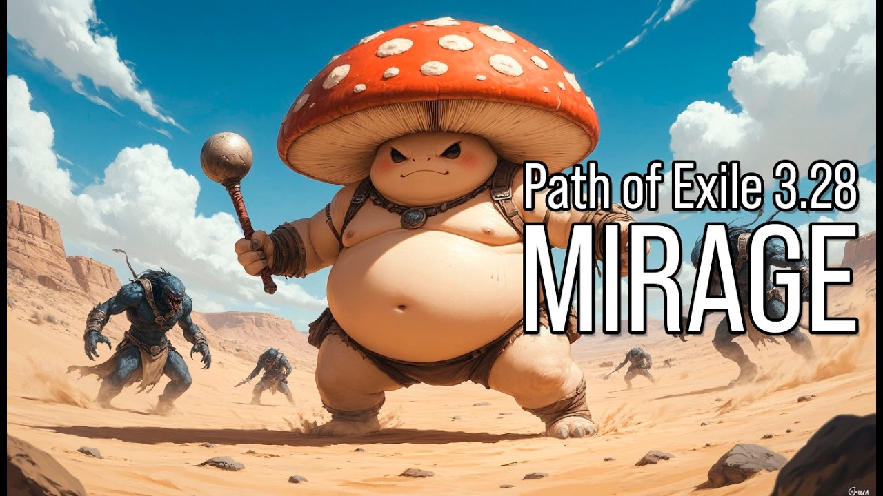 Кратко про лигу Мираж и прикол со стартерами. Path of exile 3.28