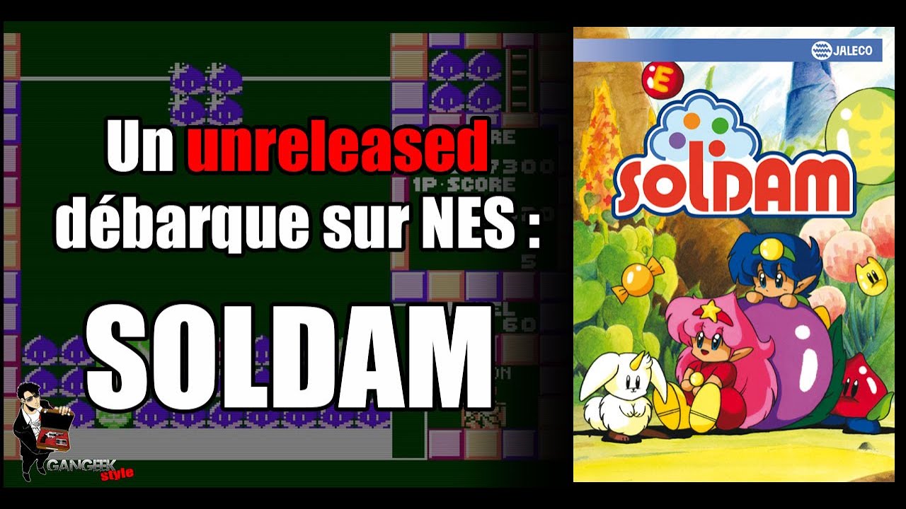 Un unreleased débarque sur NES : Soldam !