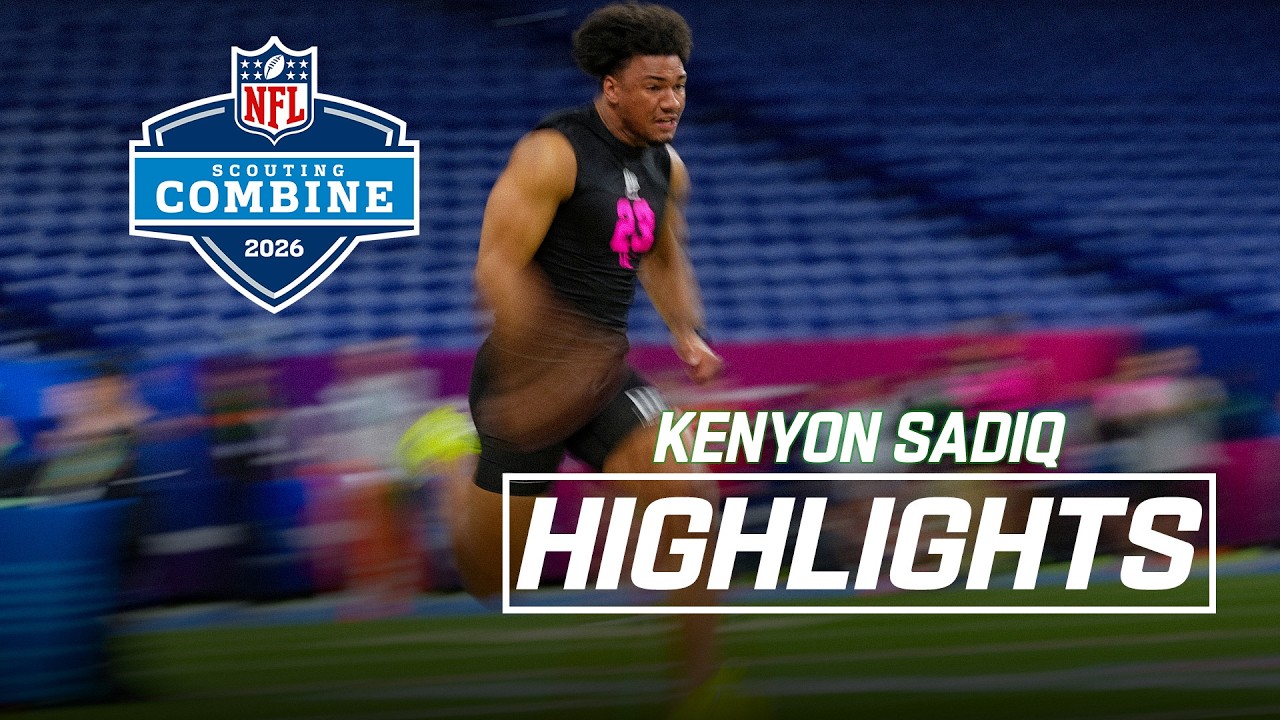 Kenyon Sadiq's 2026 NFL Scouting Combine Workout