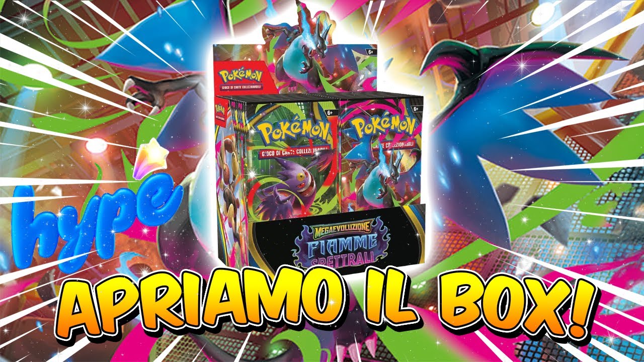 Un bel BOX di FIAMME SPETTERALI da aprire in solitudine #fiammespettrali #megacharizardx
