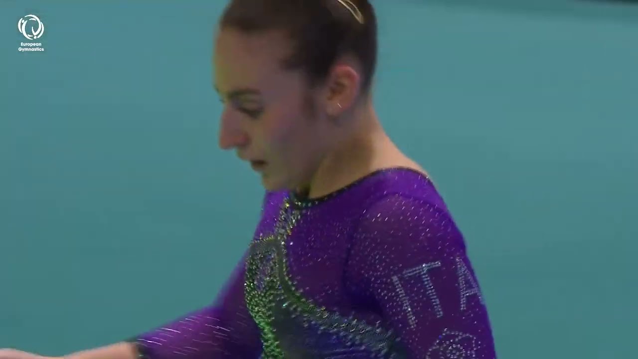 Angela ANDREOLI (ITA) - 2024 European bronze medallist, floor