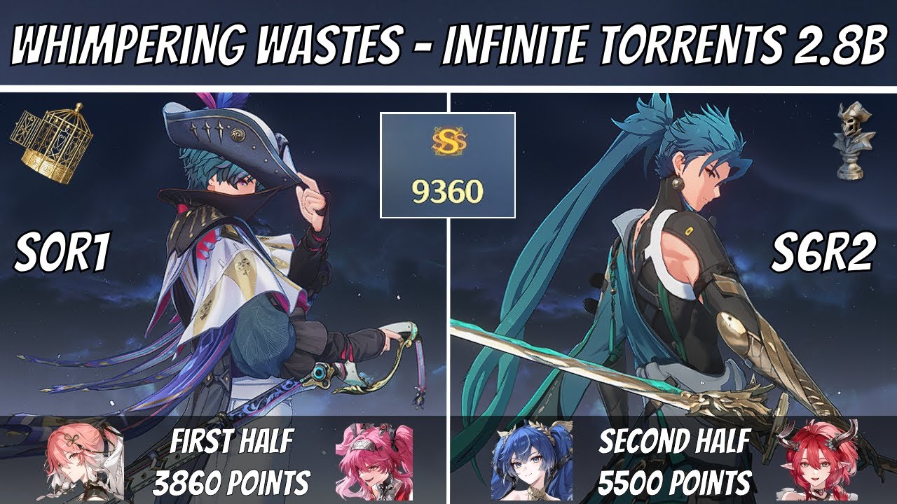 [WUTHERING WAVES] Whimpering Wastes 2.8B | - S0R1 Mono Fusion & S6R2 Jiyan Mono Aero | SSS - 9360PTS