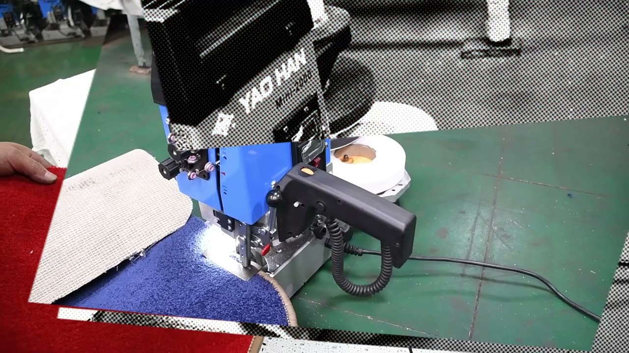 YAOHAN  Mini-2000 Portable Carpet Overedging Machine