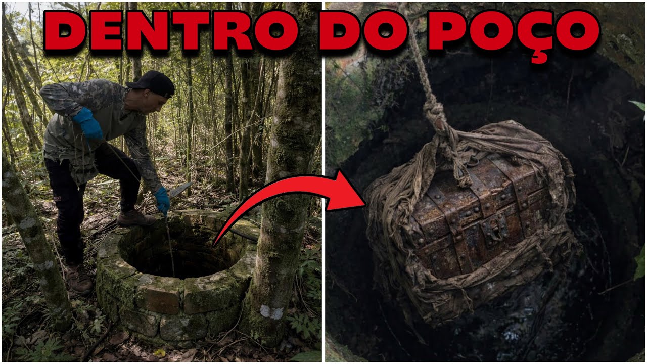 Só vendo pra acreditar‼️DENTRO do poço da velha karla ! Há Múrmuros que é ASSOMBRADO …