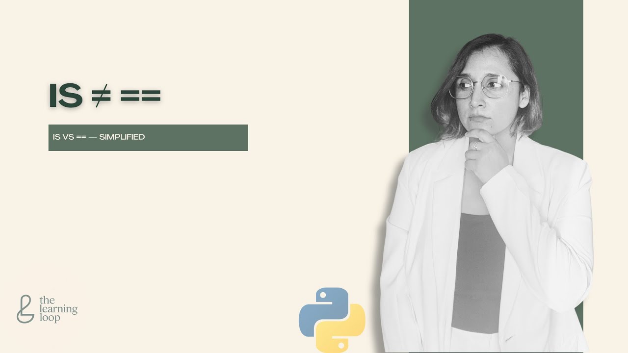 Идентификатор и операторы принадлежности в Python | is и == объяснение для начинающих #pythonbasi...