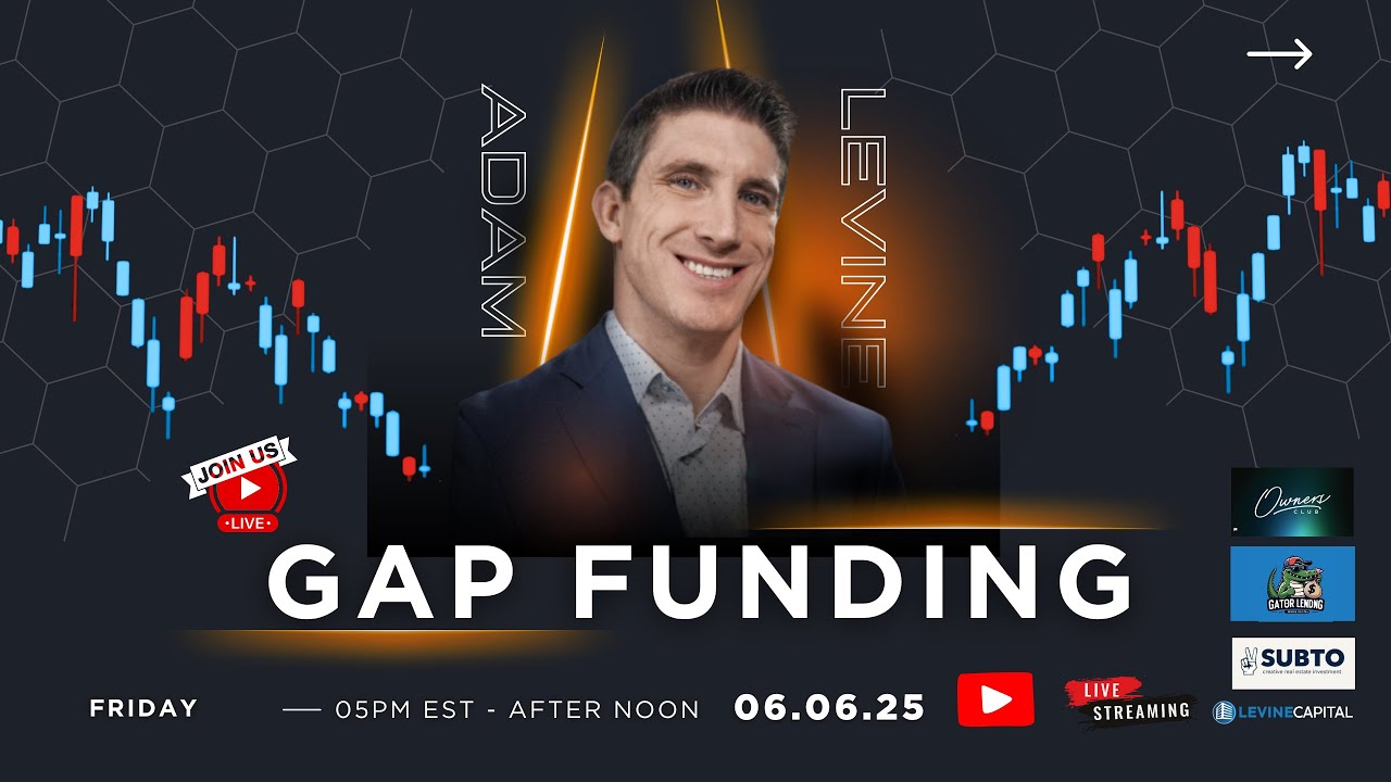🔴 LIVE: Gap Funding Explained &ndash; Leverage Up to 100% of Project Cost 🐊
