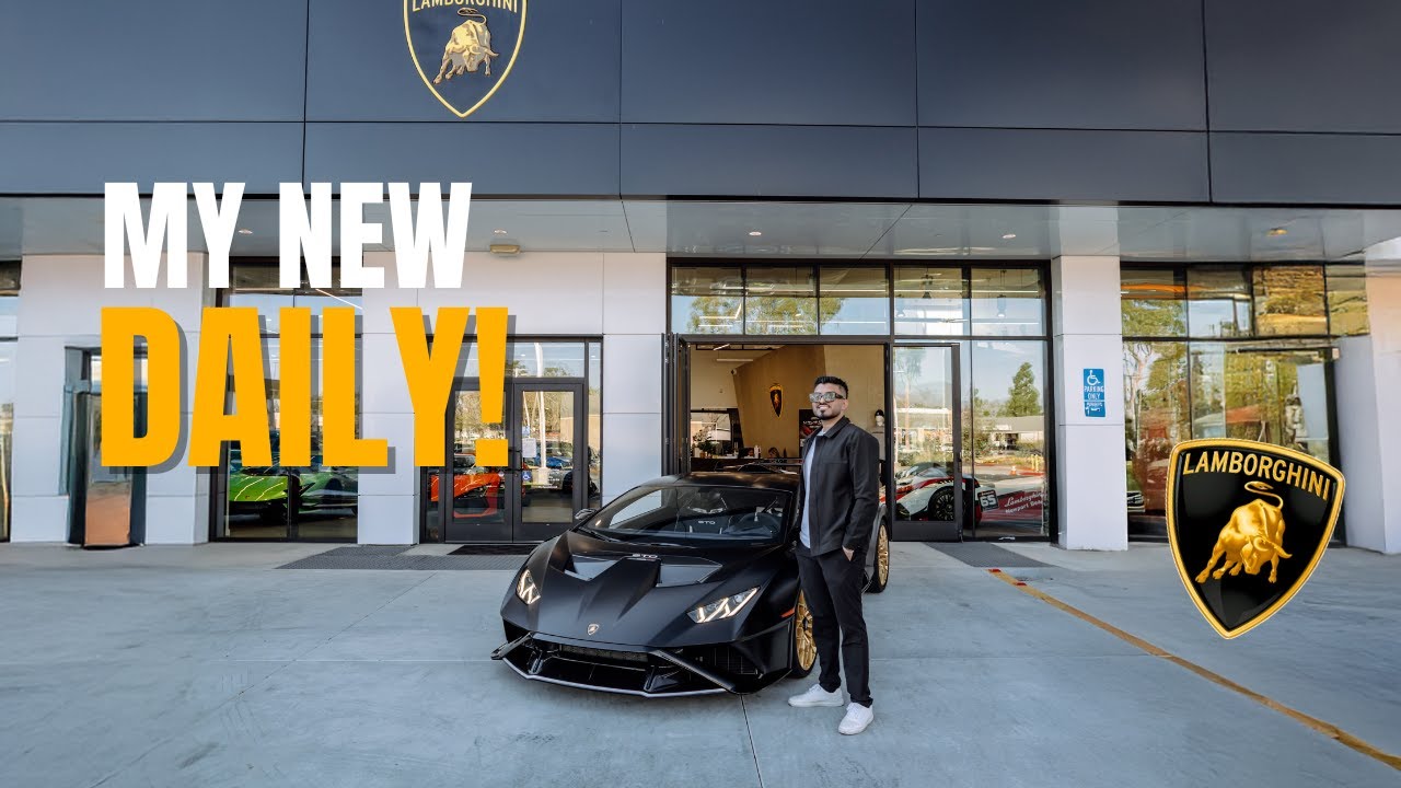 My New Daily Driver! (Lamborghini STO)