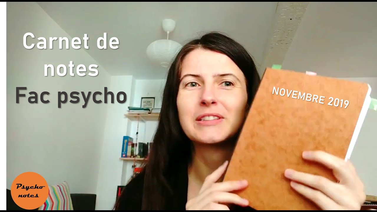 VLOG novembre 2019 : fac et documentaires psychologie coups de cœur