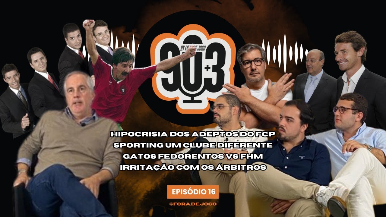 90+3 | EP16 | Pedro Boucherie Mendes | “Se o Sporting perde estraga-me o fim de semana”