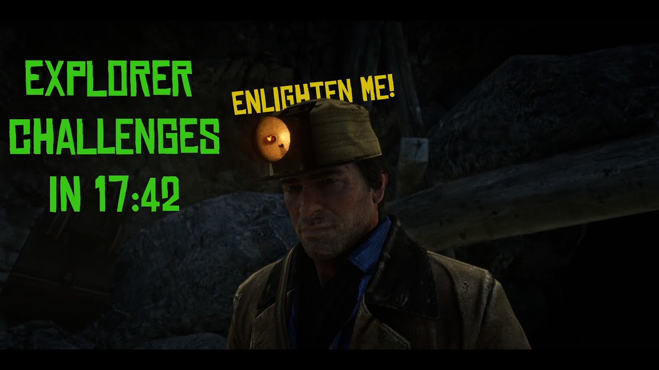 Red Dead Redemption 2 Explorer Challenge Speedrun in 17:42 [World Record]