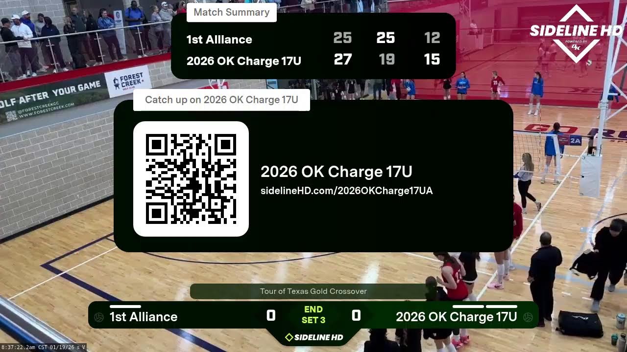 2026 OK Charge 17U vs. 1st Alliance (2026.01.19)