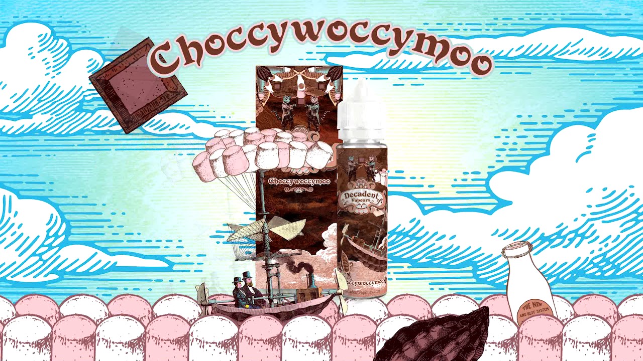 Choccywoccymoo - Chocolate e-liquid from Decadent Vapours