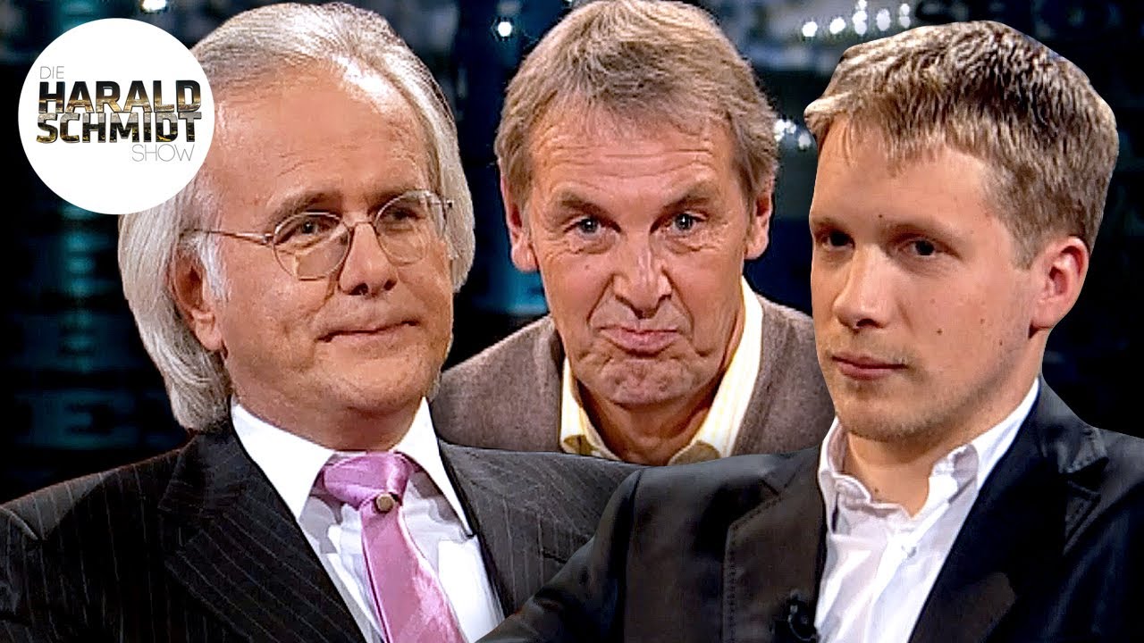 Doppelpass bei Schmidt & Pocher mit Udo Lattek und J&ouml;rg Wontorra | Die Harald Schmidt Show (ARD)
