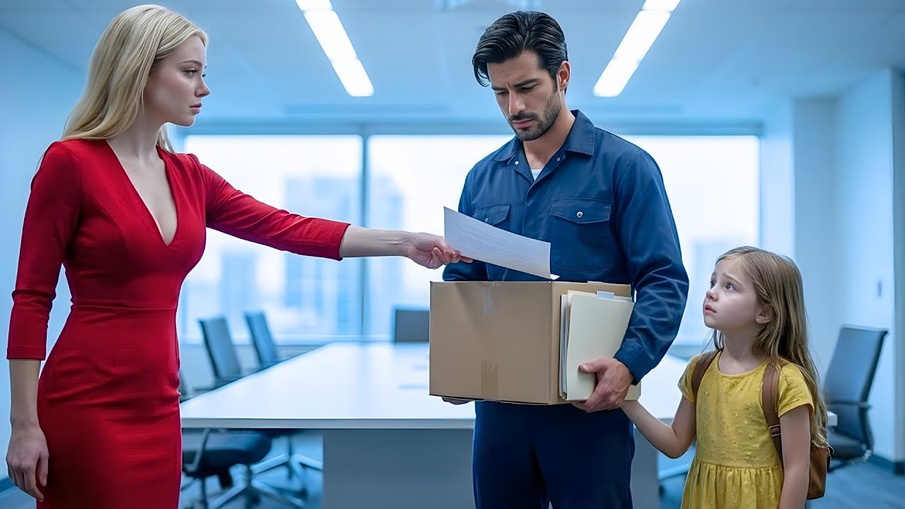 Blamed and Fired, the Single Dad Stood Defeated —  Until the CEO Whispered, “Come With Me.”