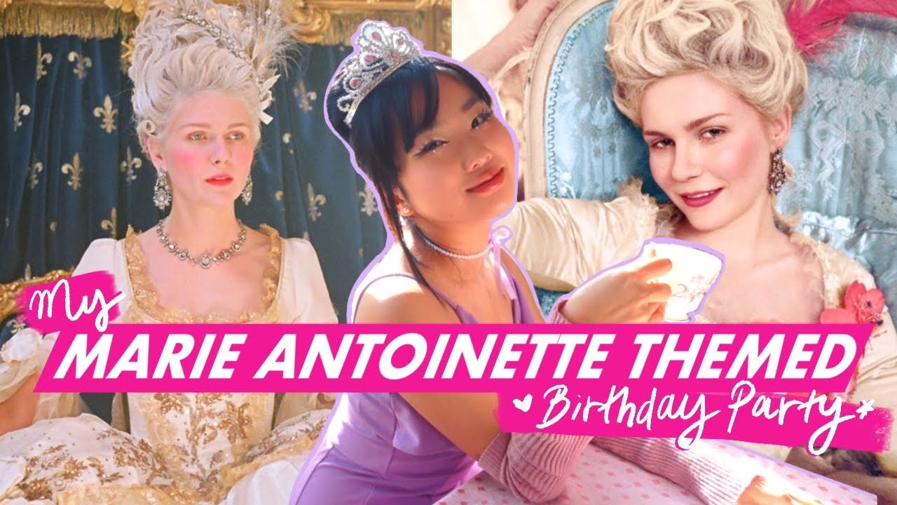 👑How I planned my MARIE ANTOINETTE inspired birthday party (a chaotic storytime and vlog video)🍰