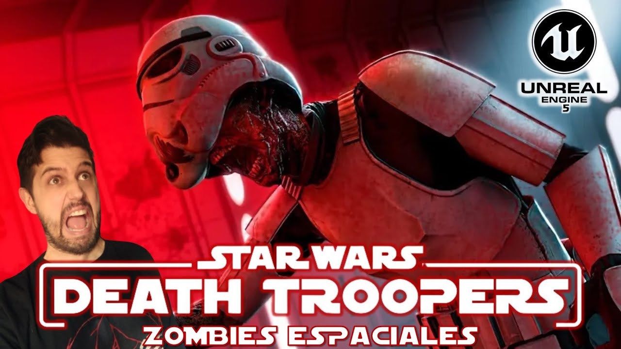 ¡Gameplay de terror de Star Wars! Death troopers 1 - Matando zombies espaciales