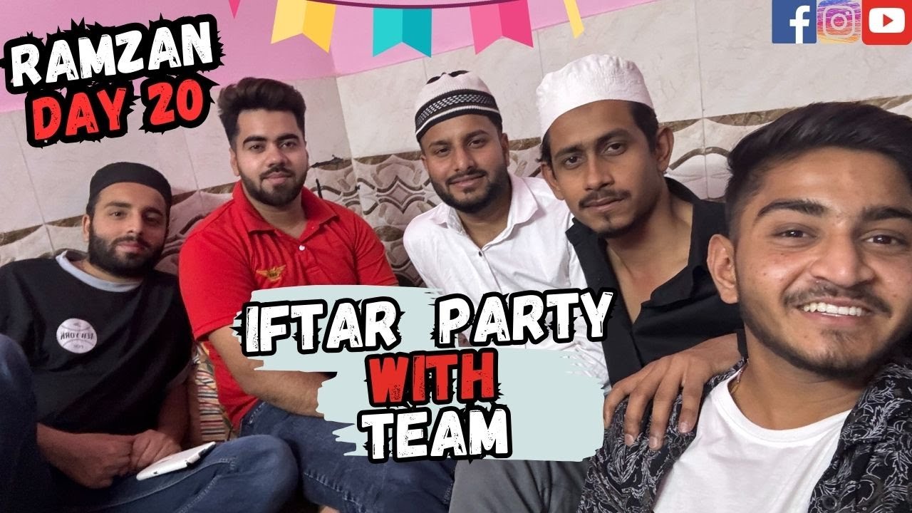 Special Iftaar Party With All Team Member At My Home 💖 | Ramzan Day 20 | 31 March 2024 #vlog