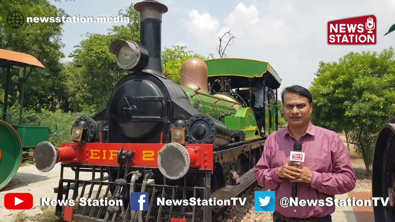 Oldest Working Steam Engine 'Fairy Queen' Starts Exclusive Journey at Rewari Steam Loco Shed
