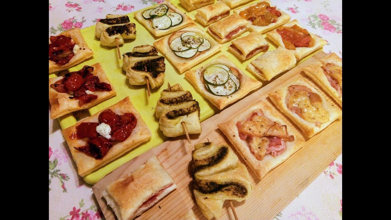 ASMR COOKING /CIBO/ITA: ANTIPASTI NATALIZI FACILI E ORIGINALI/ANTIPASTI NATALIZI CON PASTA SFOGLIA
