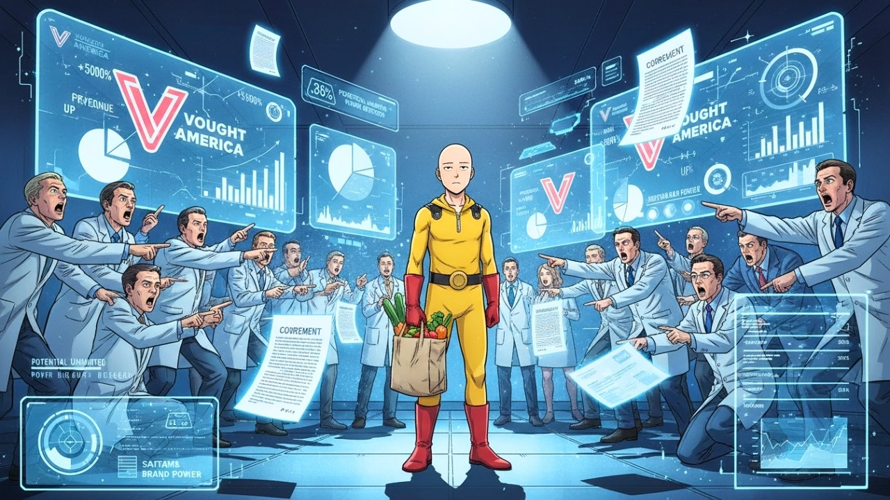 What If Vought Tried To Turn Saitama Into A Marketable Hero?