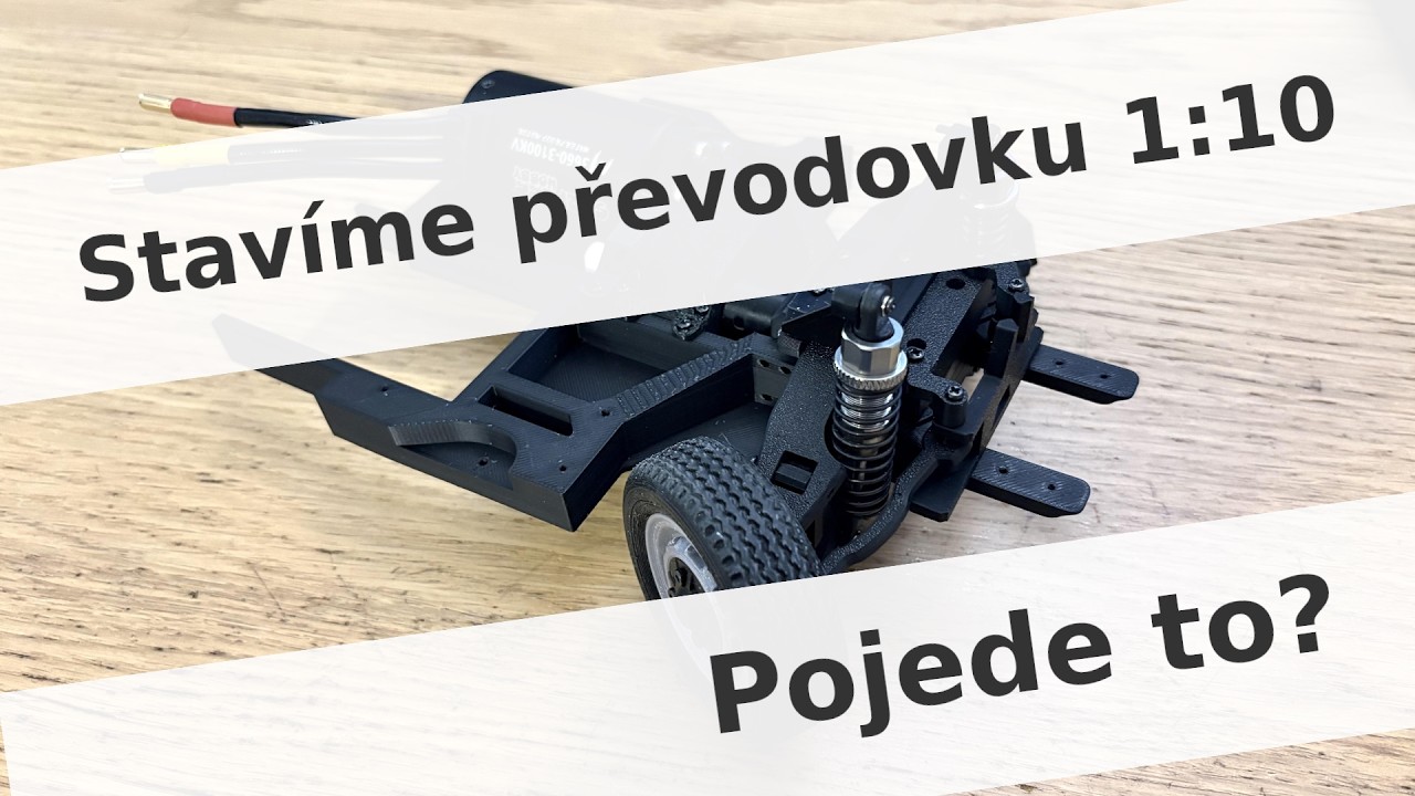 Stavba univerzálního RC podvozku v měřítku 1:10 – část 2