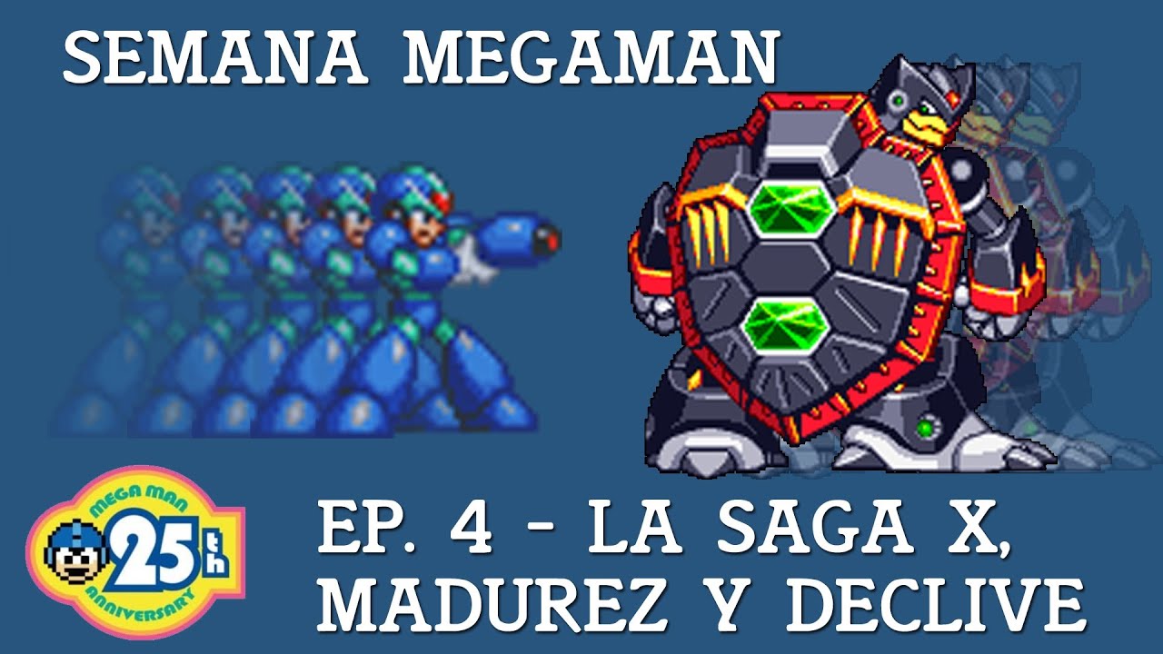[Semana MegaMan Ep. 4] La saga X, madurez y declive. 25º Aniversario.