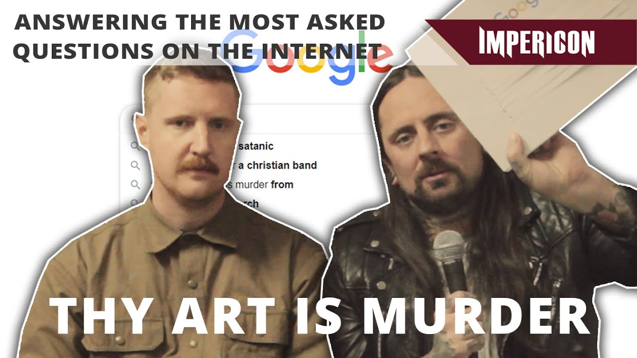 CJ  & Sean Delander  | THY ART IS MURDER  Answering The Most Asked Questions On The Internet