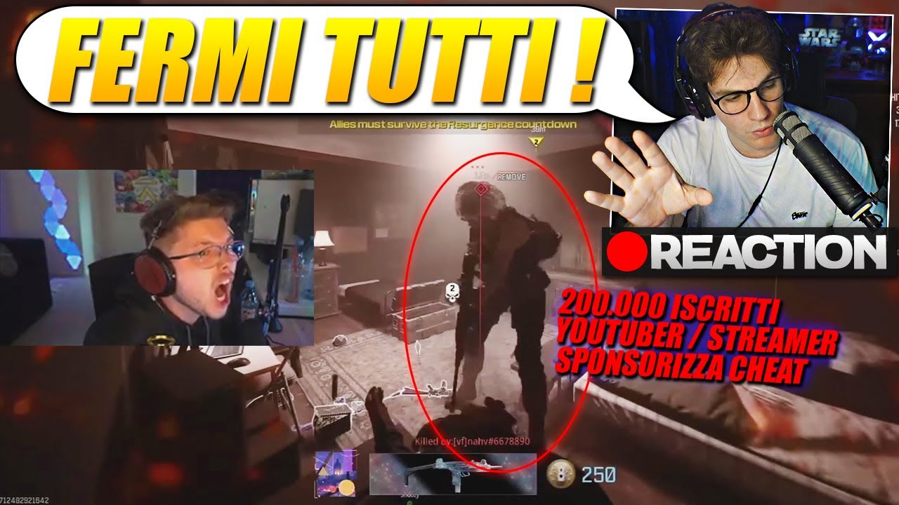 Questo PLAYER sta UMILIANDO TUTTI gli STREAMER di WARZONE Ma… è un CHEATER! [REACTION ITA]
