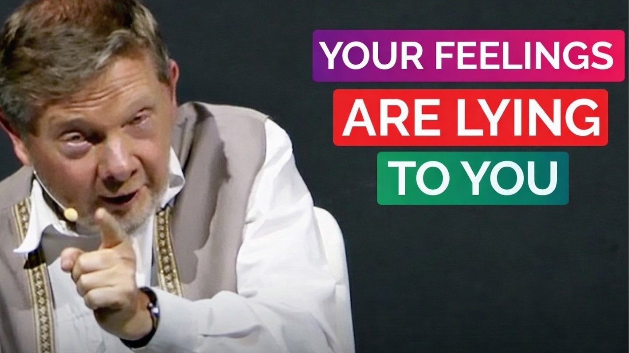 Eckhart Tolle: Your Feelings Are Lying To You (And You Don't Know It)