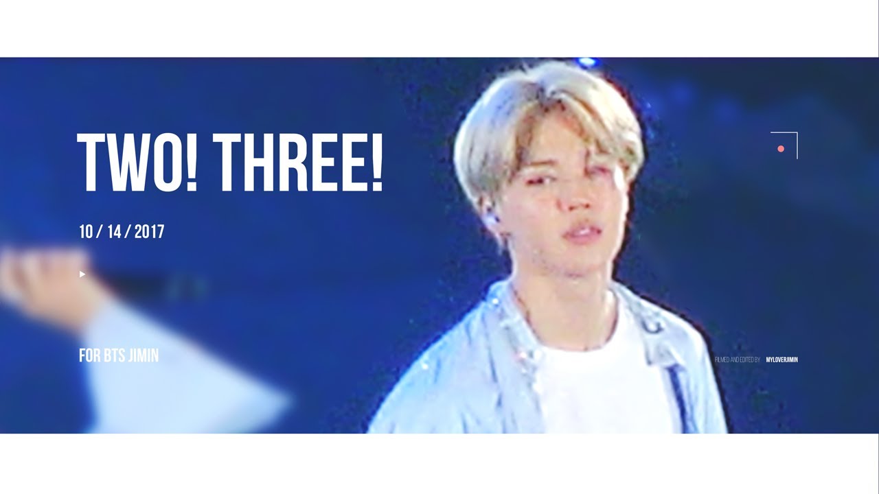 171014 Wings Tour in Osaka Kyocera dome Two! Three! BTS JIMIN Focus｜윙즈 오사카 쿄세라돔 방탄소년단 지민 둘!셋! 직캠