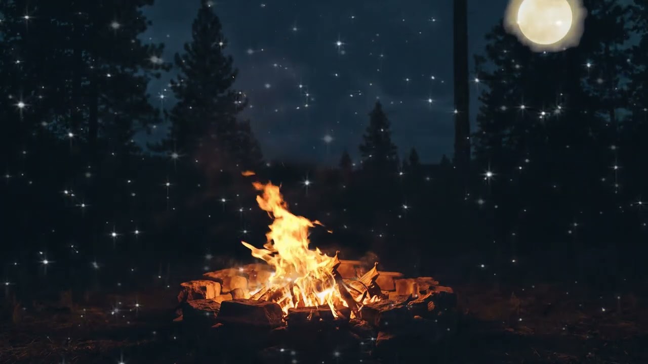 3 HOURS Cozy Fireplace 🔥 Crackling Fire Sounds (No Music) for Deep Sleep and Relaxation
