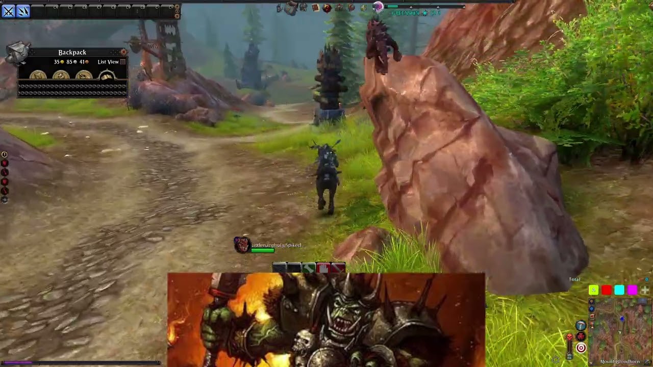Warhammer Online Return of Reckoning / Book of DOOM! Only for Greenskin! Pocket Item...