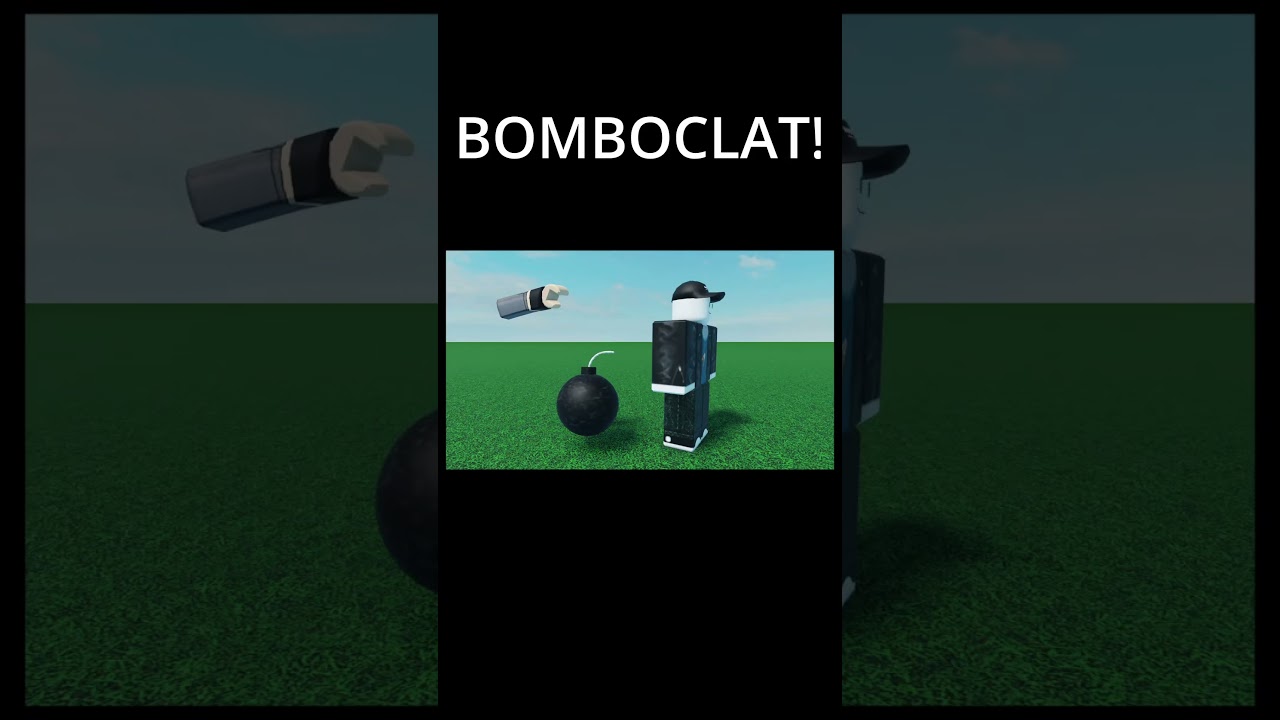 BOMBOCLAT! #roblox #robloxanimation #robloxmoonanimator #robloxmemes