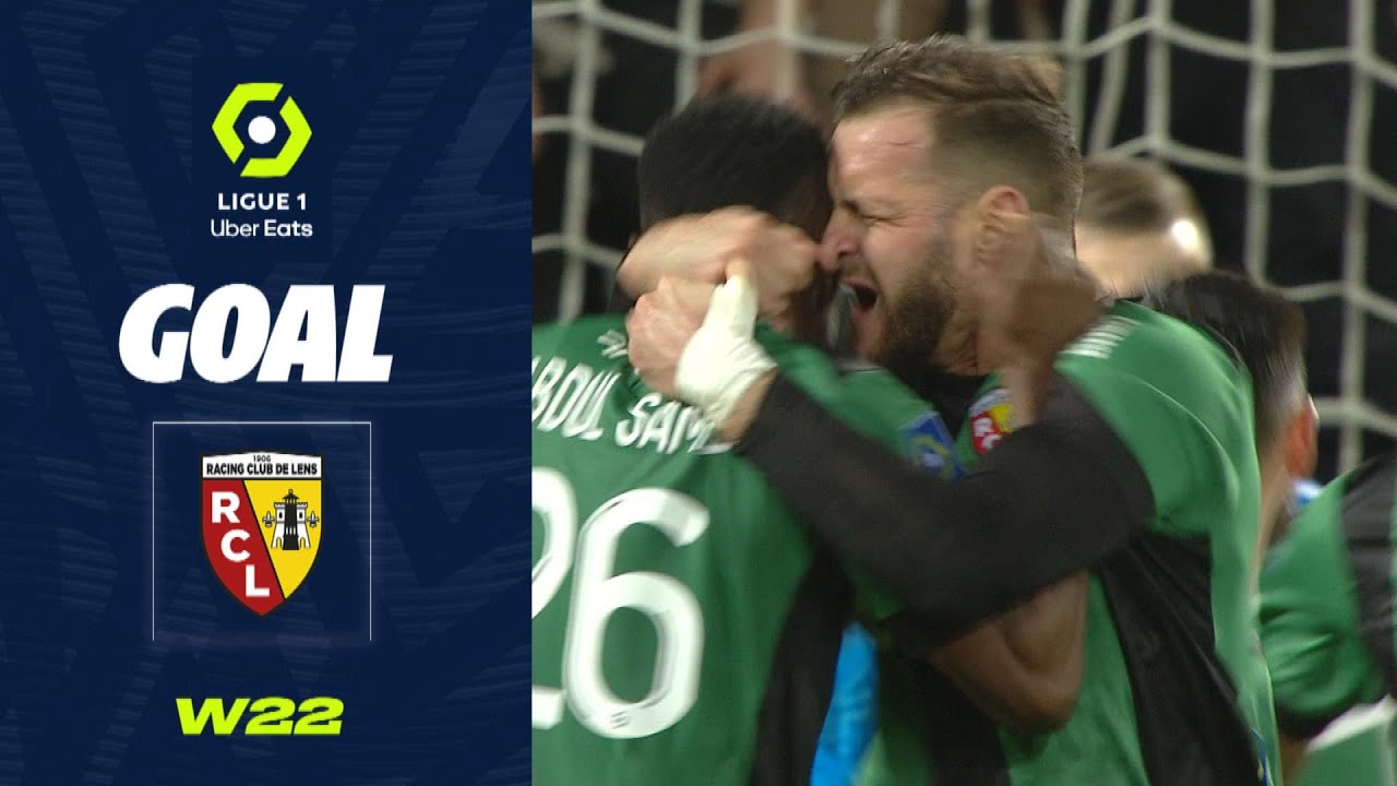 Goal Jonathan GRADIT (83' - RCL) STADE BRESTOIS 29 - RC LENS (1-1) 22/23