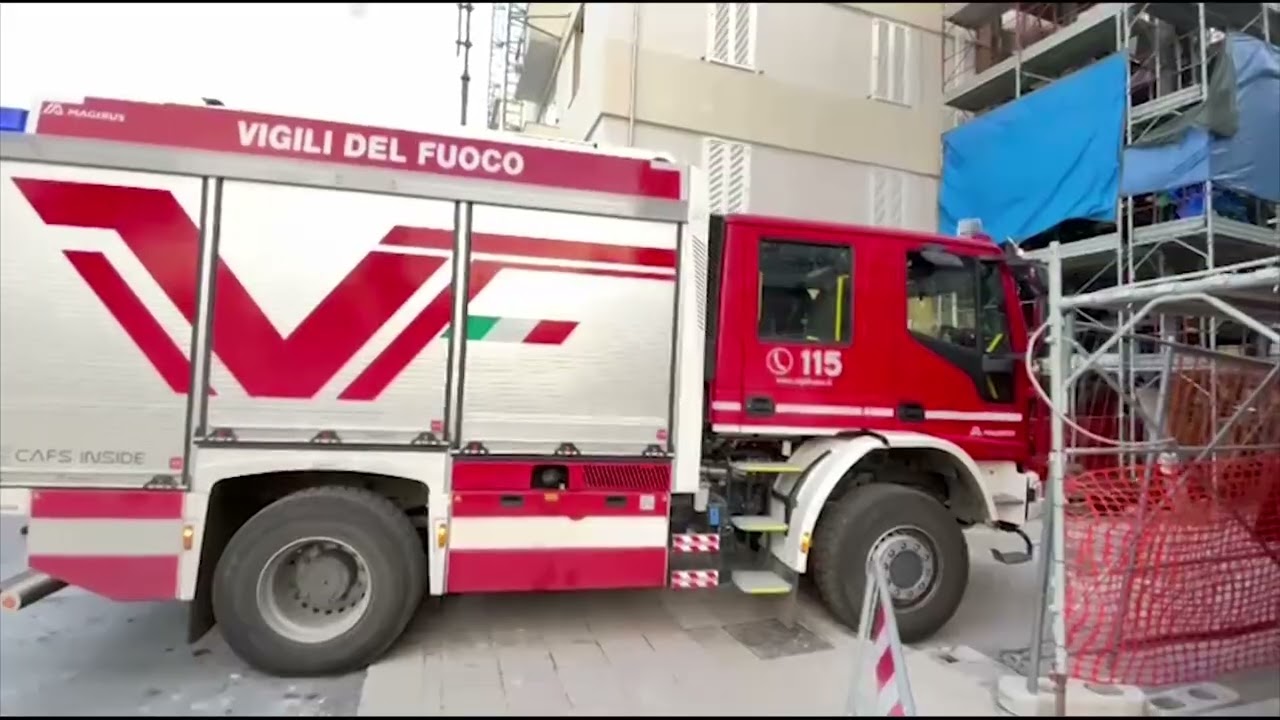 Cede una trave in un cantiere a Taranto: due operai precipitano dalle impalcature