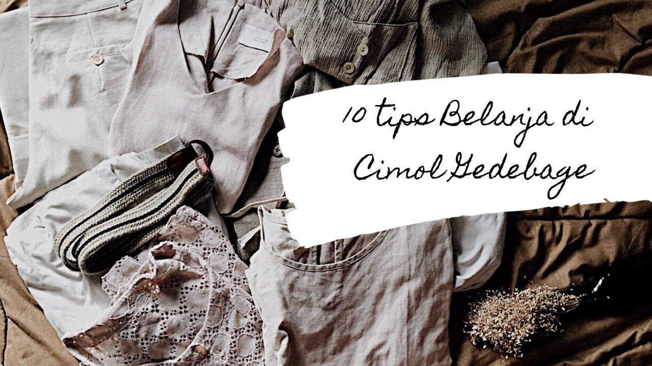 / thrift shopping di Cimol Gedebage // tips belanja di Pasar Gedebage #howto