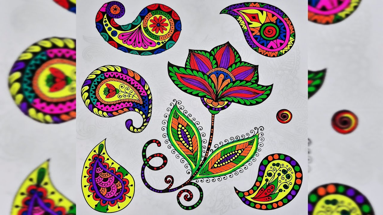 Relaxing Coloring Therapy 🎨 | Anti-Stress Art for Anxiety Relief & Calm Mind