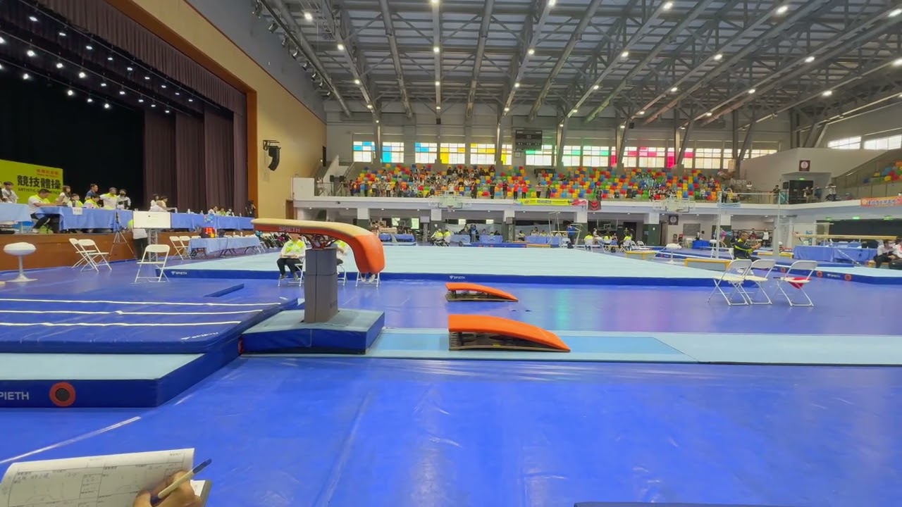 2025全中運競技體操_沛函跳馬金牌