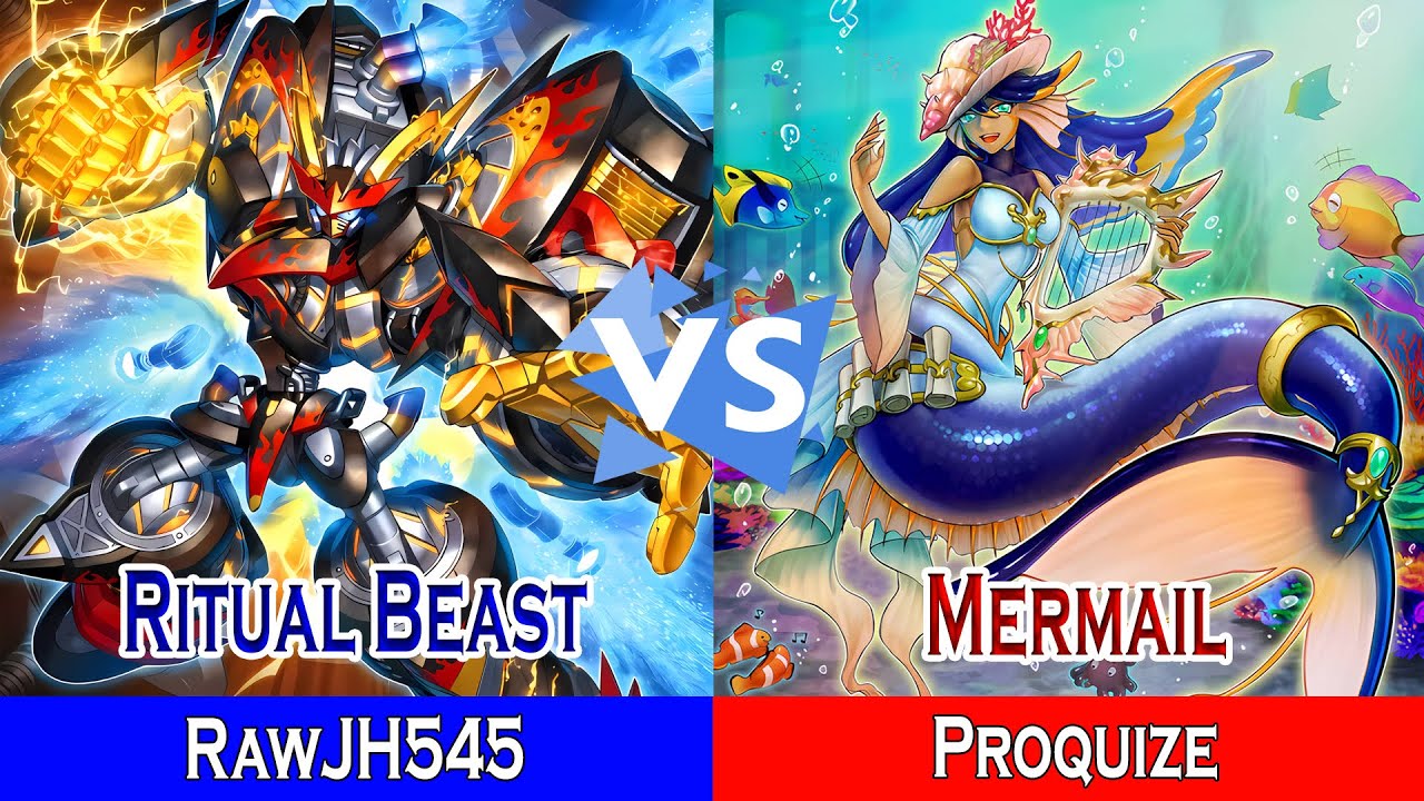 Ryzeal Vs Mermail Atlantean || RawJH545 Vs Proquize || High Rated - Dueling Book