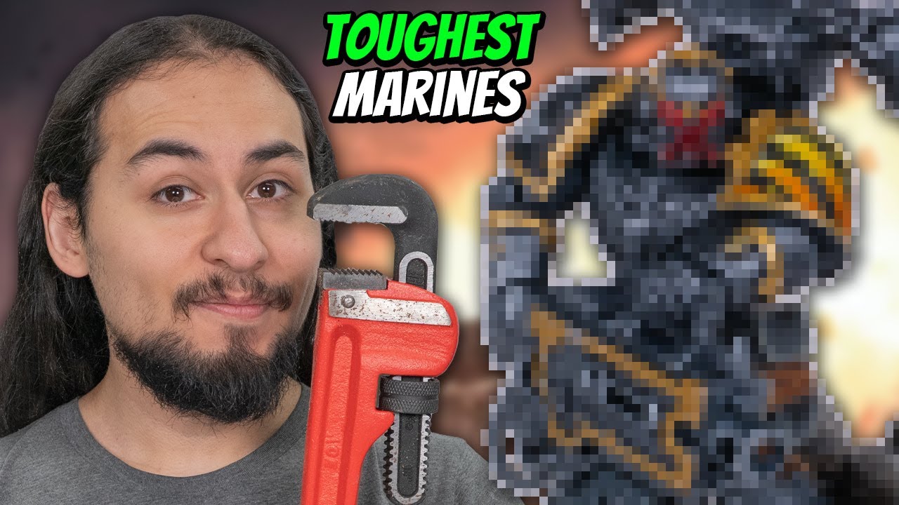 Painting The Toughest Chaos Space Marines! Iron Warriors!