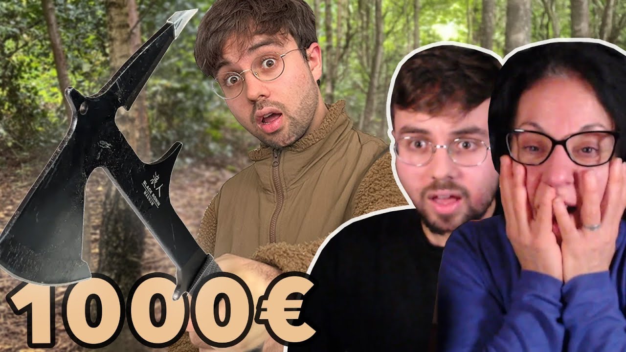 Meine Mutter reagiert auf meine 1.000€ Messer Mysterybox