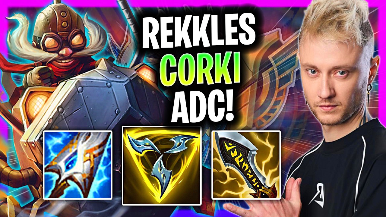 REKKLES IS SO GOOD WITH CORKI ADC! | Rekkles Plays Corki ADC vs Jhin!  Season 2026