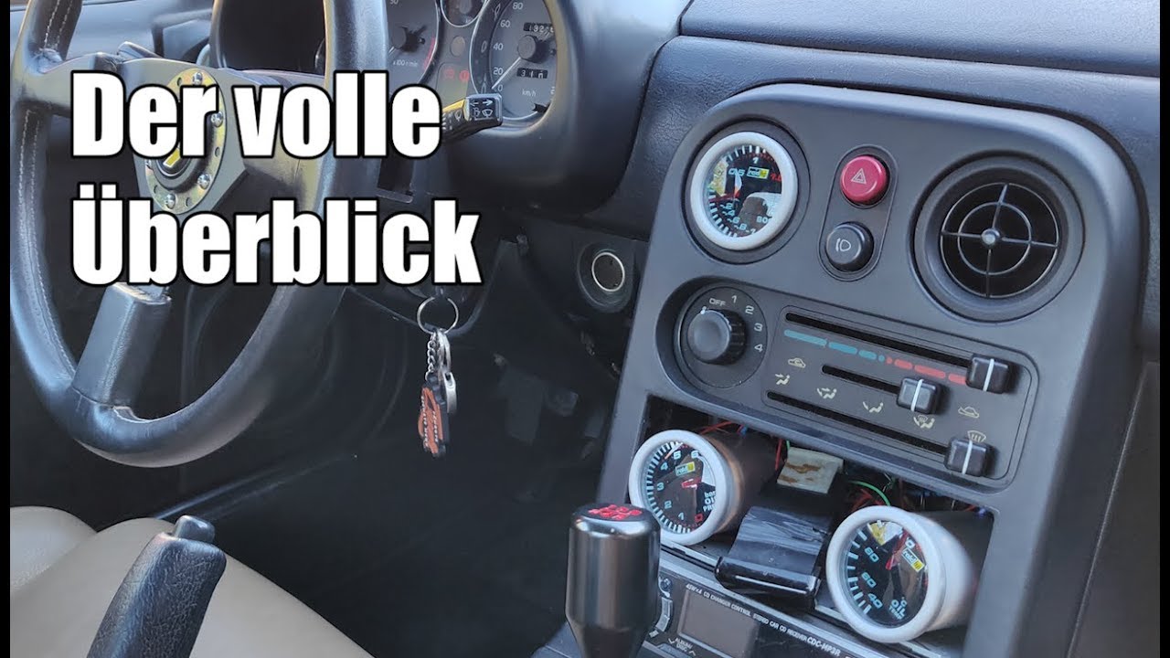 Der volle Überblick | Zusatzinstrumente einbauen | Mazda MX-5